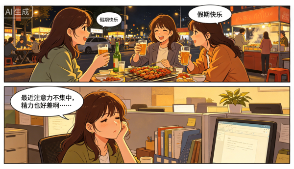 大吃大喝的假期后，我emo了！