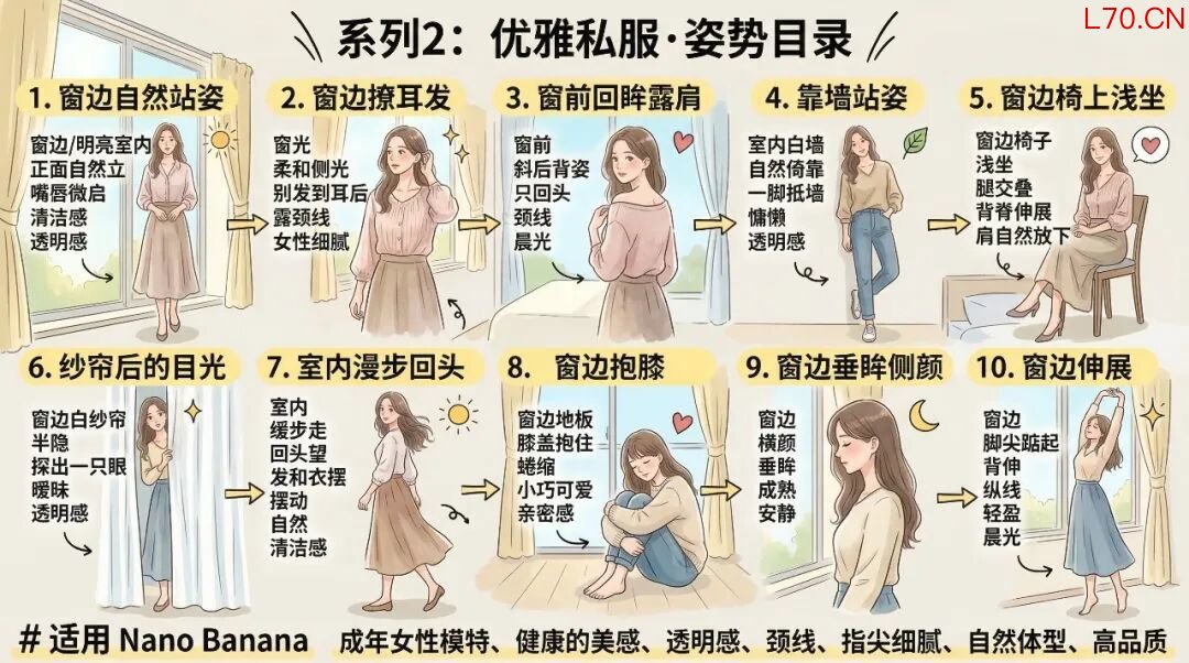 私服姿势目录