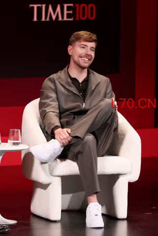 YouTube 顶流网红 MrBeast 出席 2026《时袋》周刊百大人物峰会