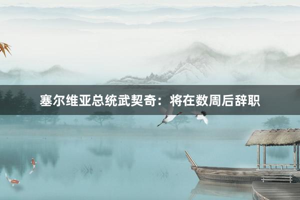 塞尔维亚总统武契奇：将在数周后辞职