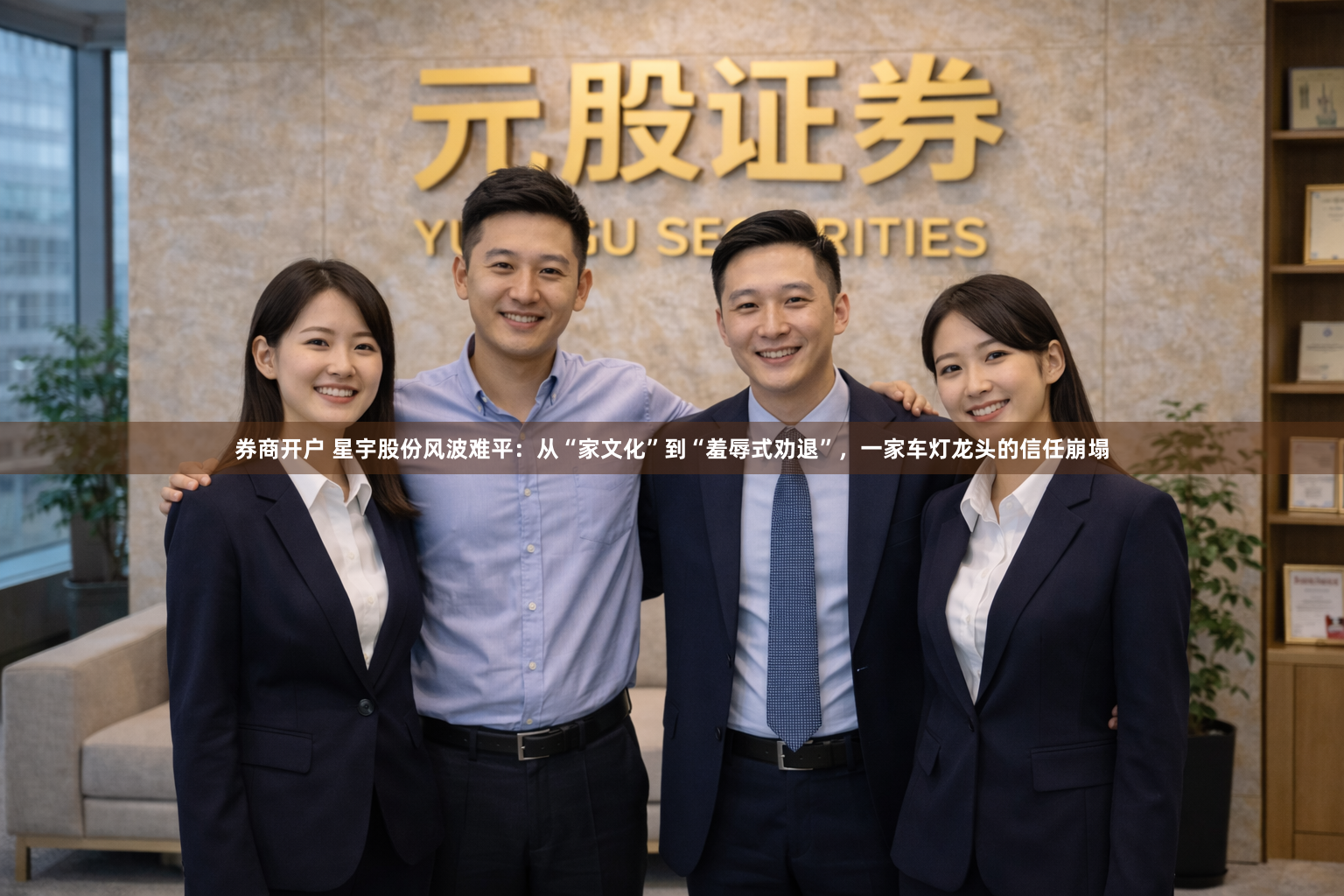 券商开户 星宇股份风波难平：从“家文化”到“羞辱式劝退”，一家车灯龙头的信任崩塌