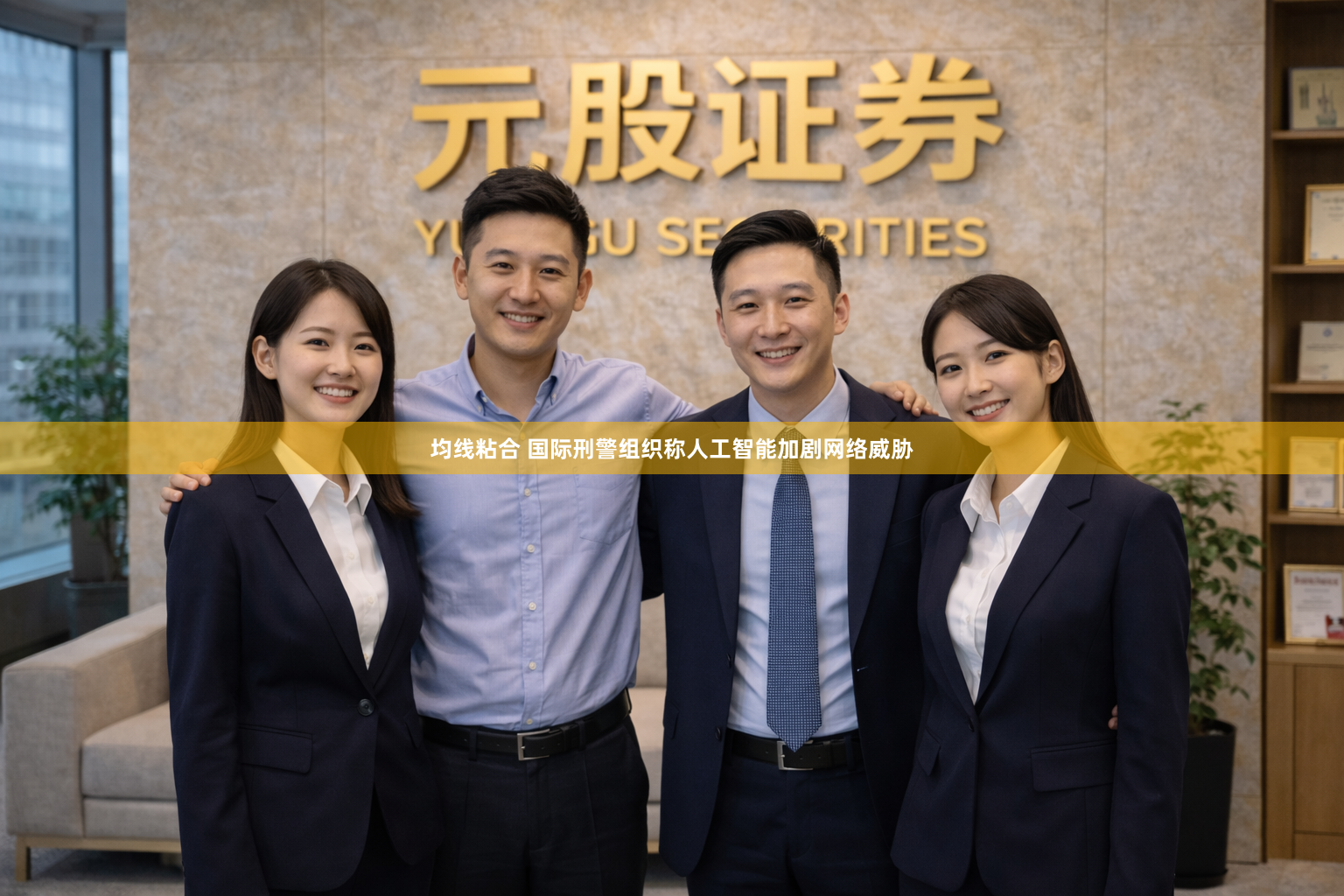 均线粘合 国际刑警组织称人工智能加剧网络威胁
