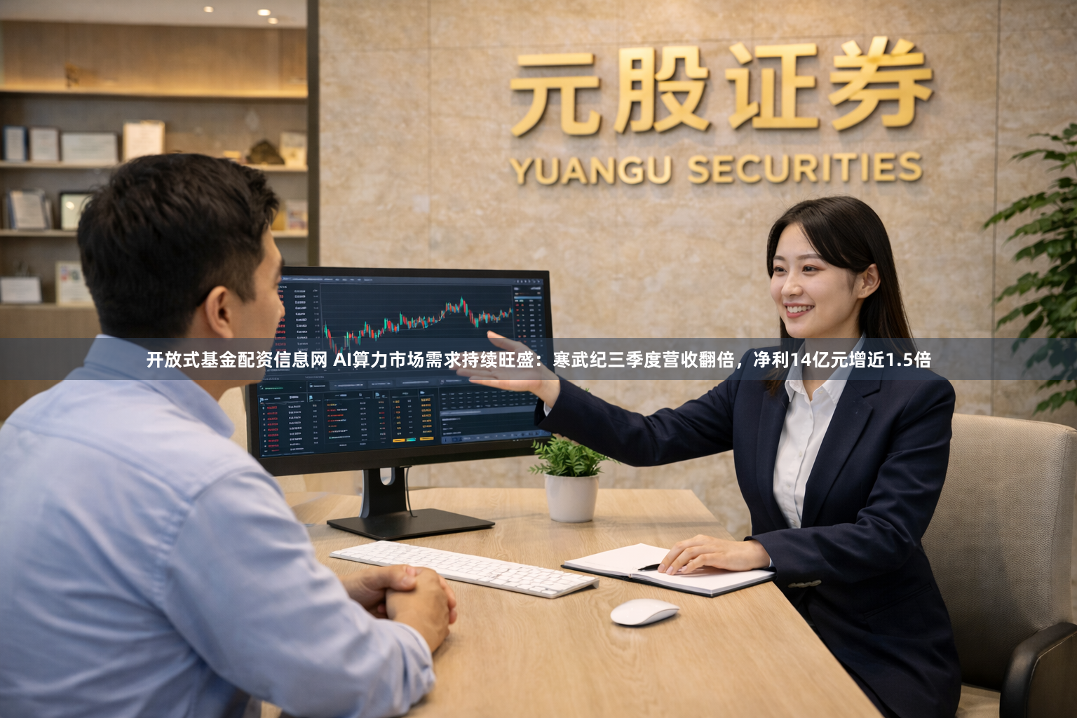开放式基金配资信息网 AI算力市场需求持续旺盛:寒武纪三季度营收翻倍,净利14亿元增近1.5倍
